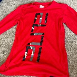 Nike Elite Red Long sleeve shirt